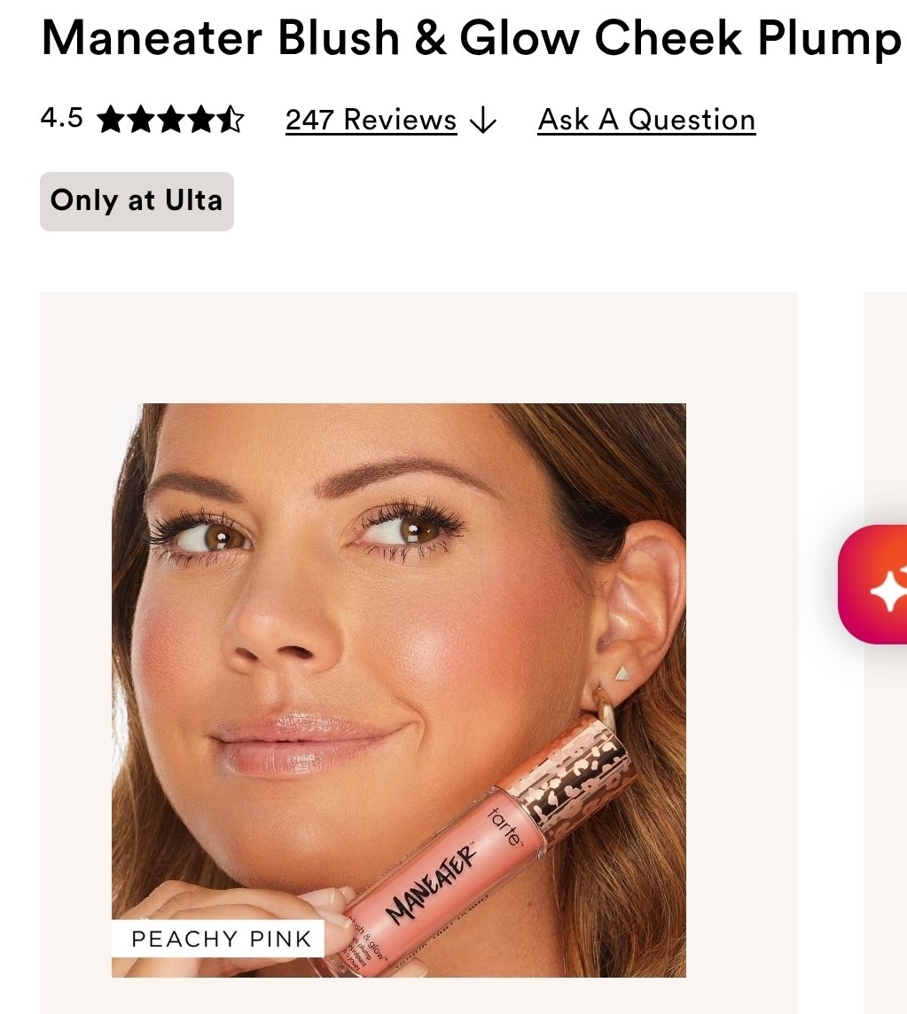 Maneater Blush & Glow Cheek Plump