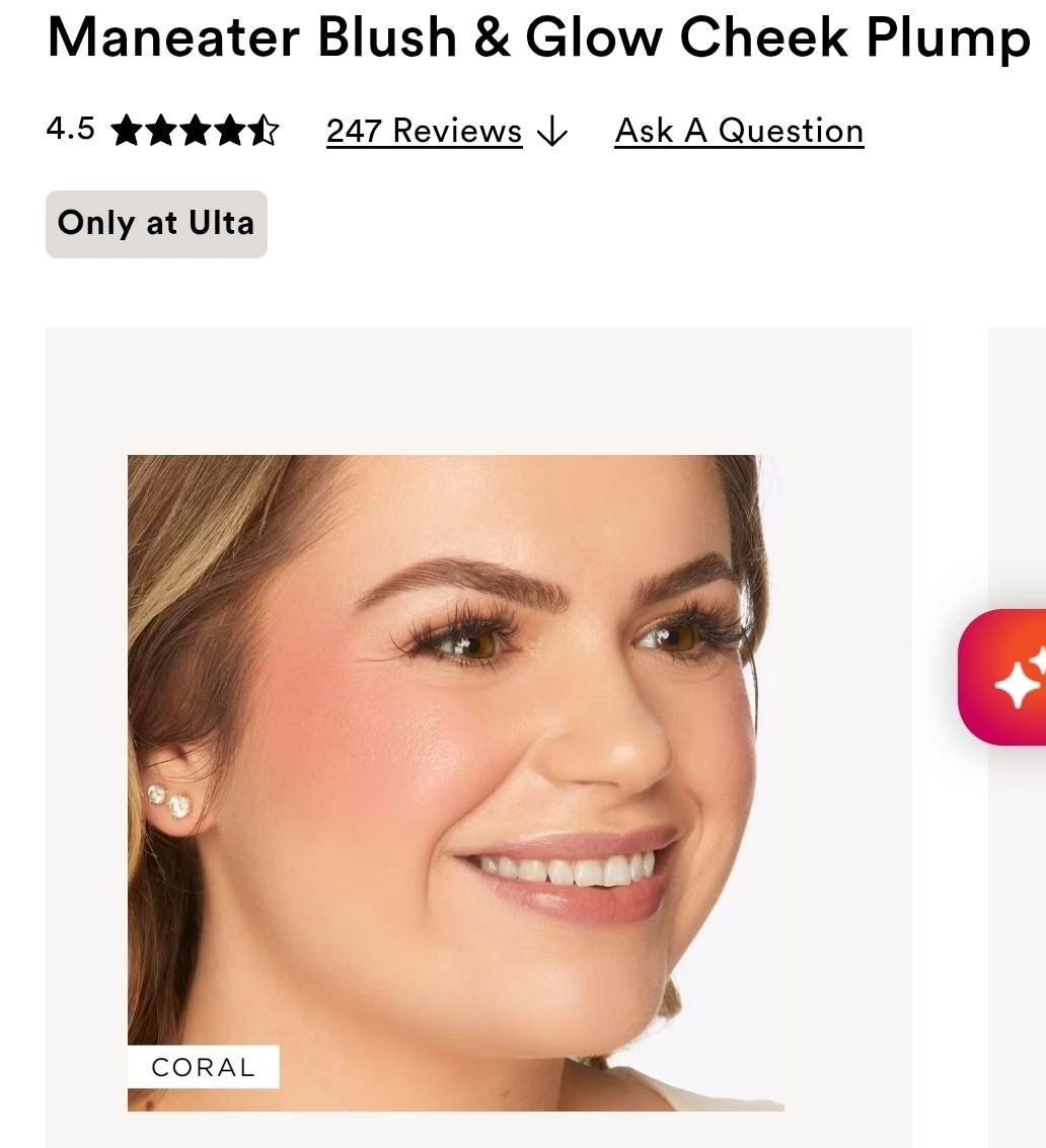 Maneater Blush & Glow Cheek Plump