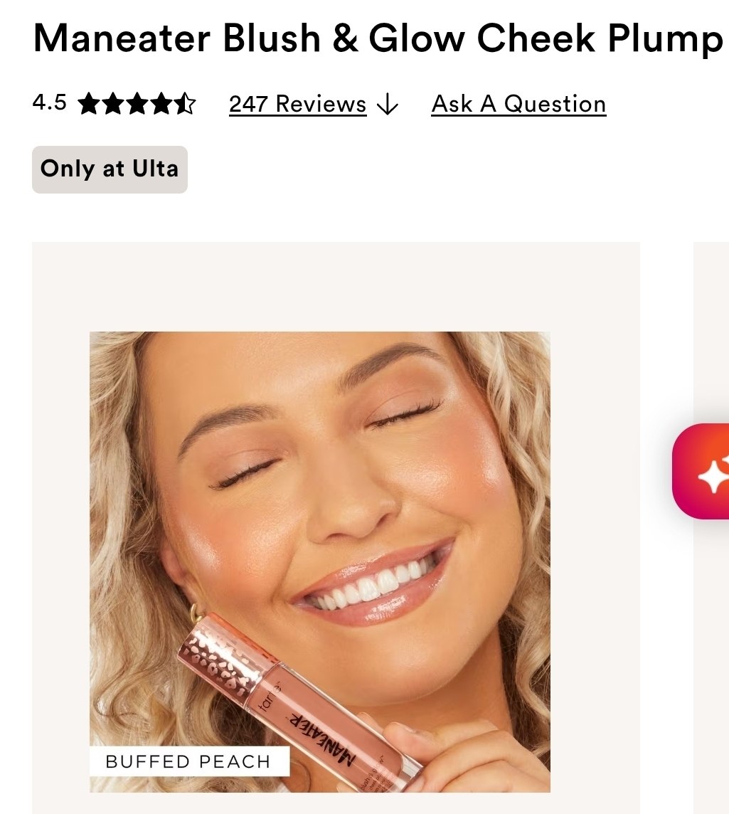 Maneater Blush & Glow Cheek Plump
