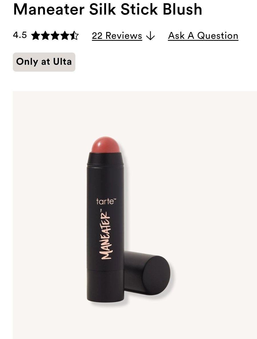 Maneater Silk Stick Blush