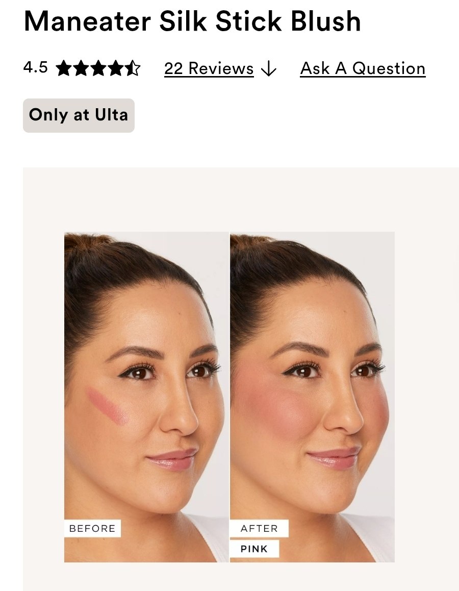 Maneater Silk Stick Blush