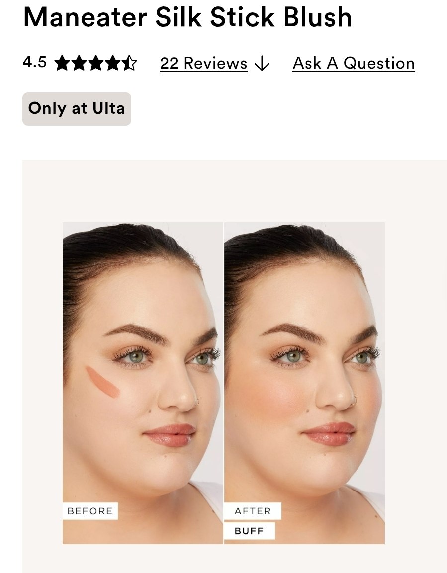 Maneater Silk Stick Blush