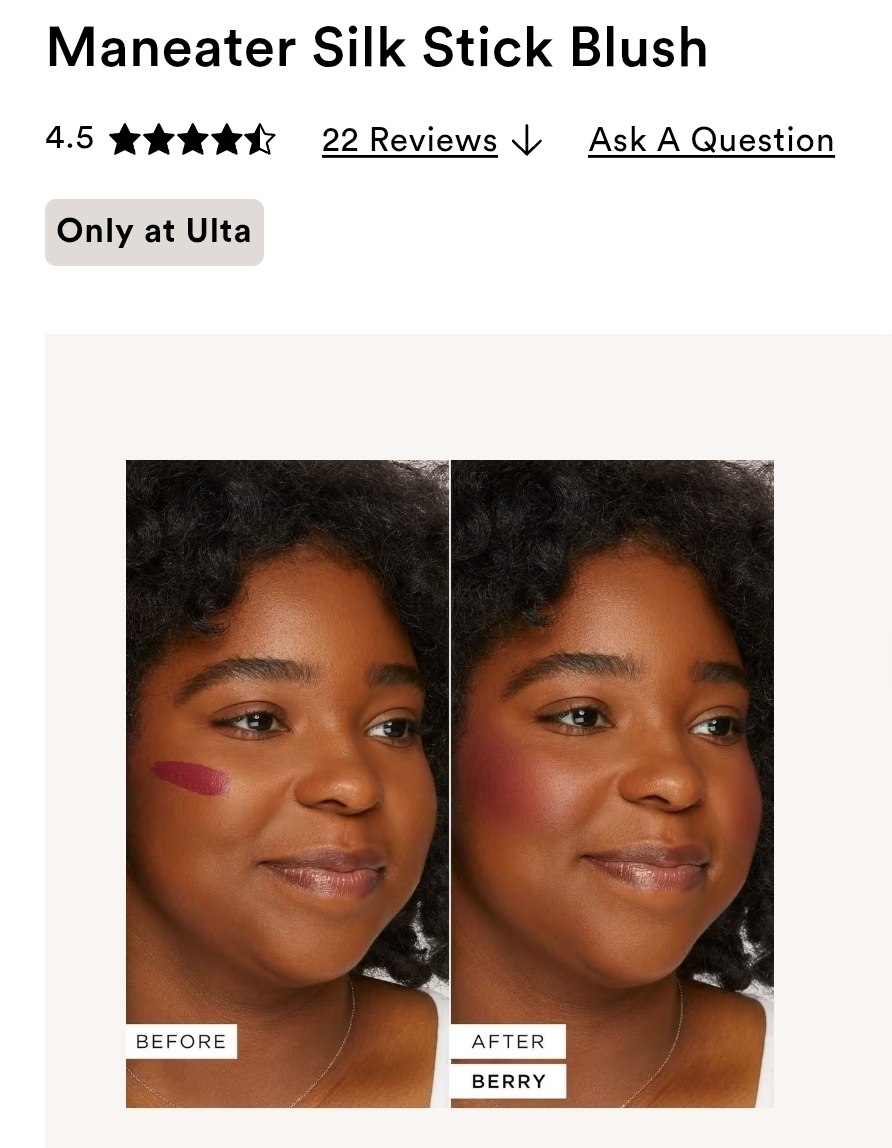 Maneater Silk Stick Blush