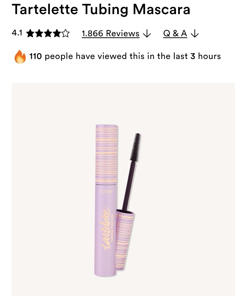 Tartelette Tubing Mascara