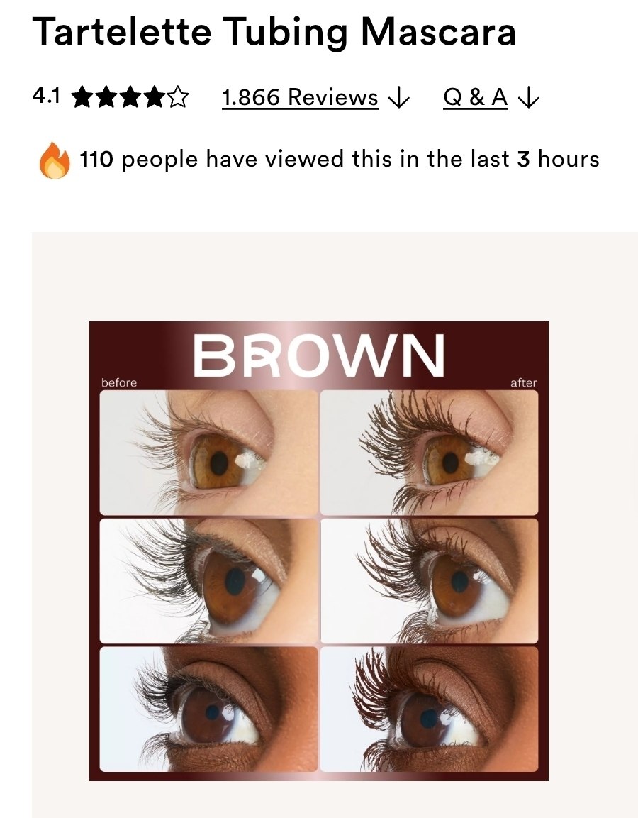 Tartelette Tubing Mascara