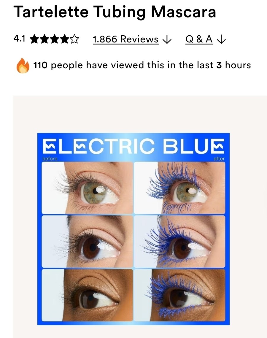 Tartelette Tubing Mascara