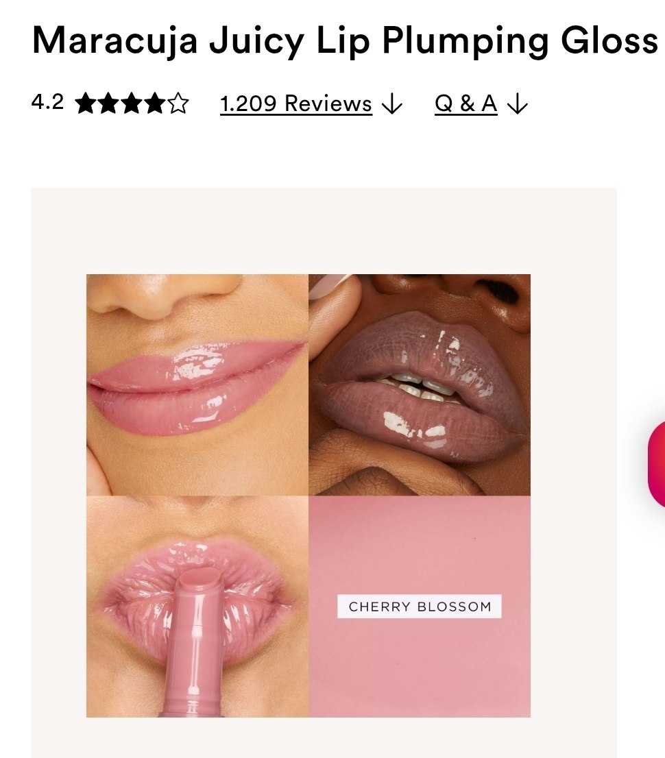 Maracuja Juicy Lip Plumping Gloss
