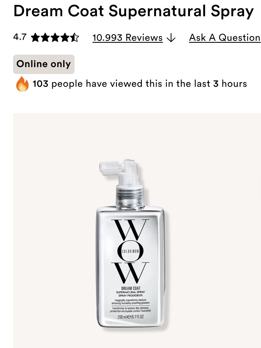 Dream Coat Spray 6.7oz
