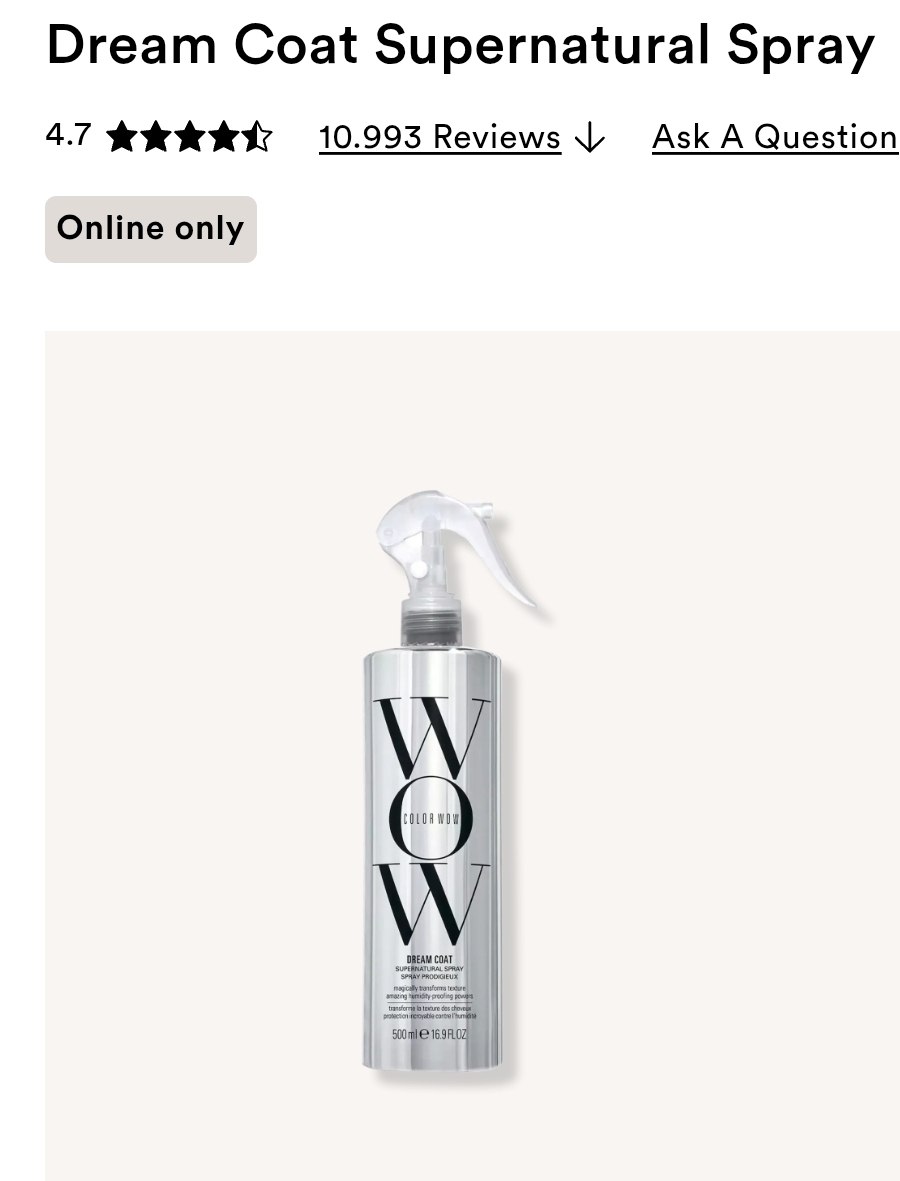 Dream Coat Spray 16.9oz