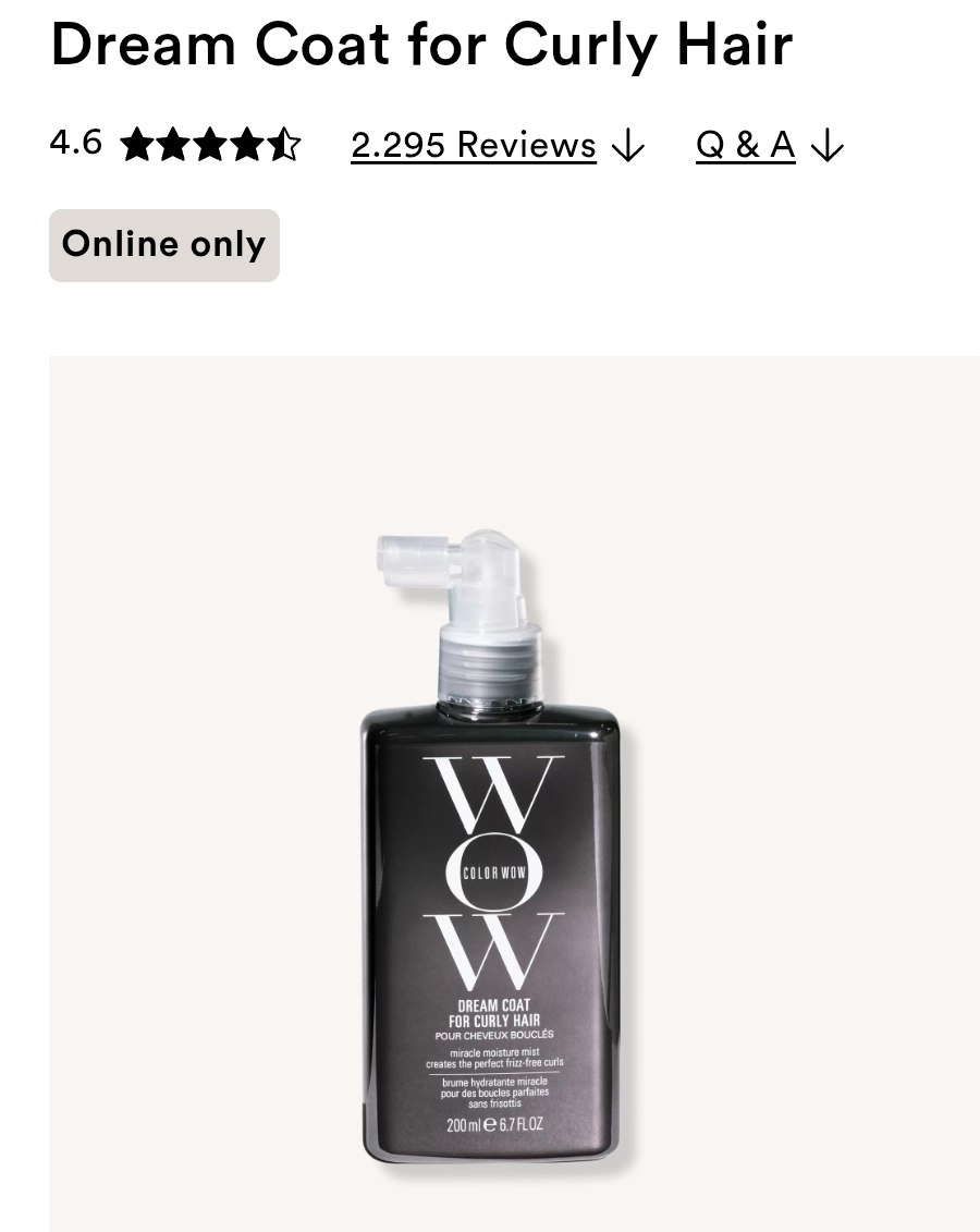 Dream Coat for Curly Hair 6.7oz