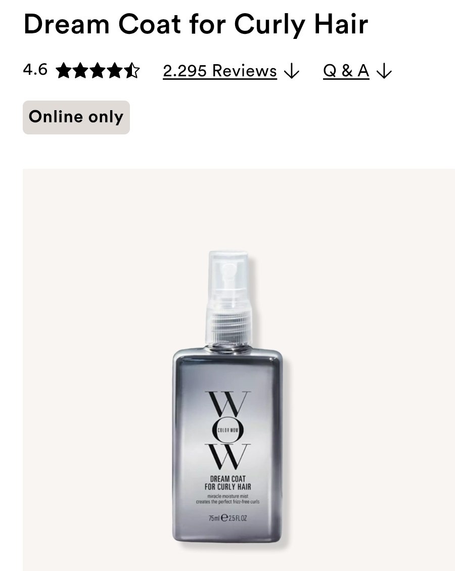 Dream Coat for Curly Hair 2.5oz
