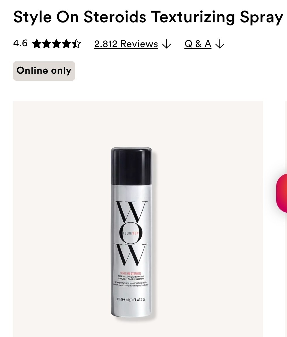 Style on Steroids Texturizing Spray 7.0oz