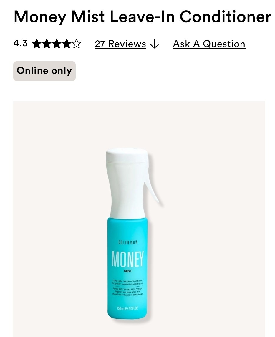 Money Mist Leave-In Conditioner 5.0oz
