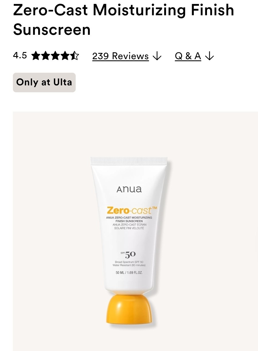 Sunscreen
