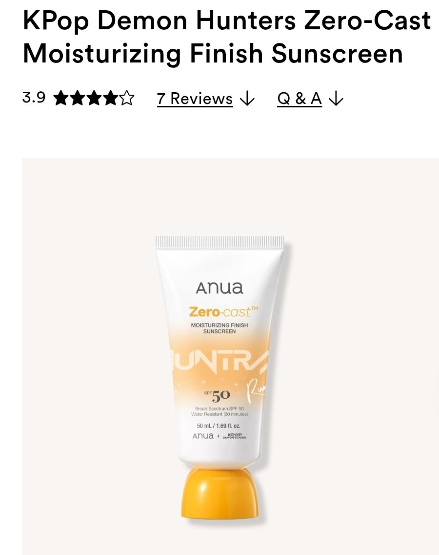Sunscreen
