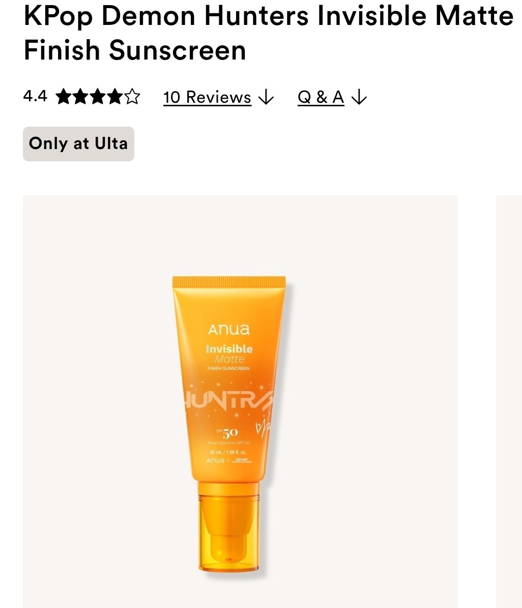 Sunscreen