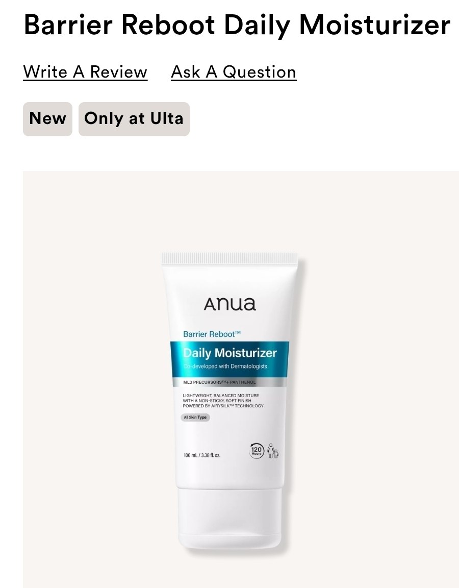 Moisturizer