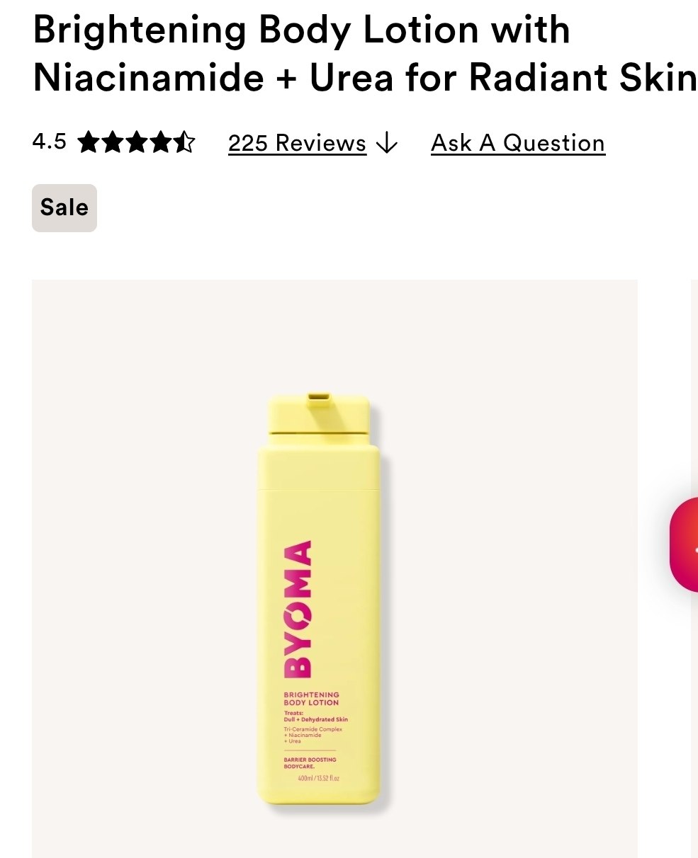 Body Lotion
