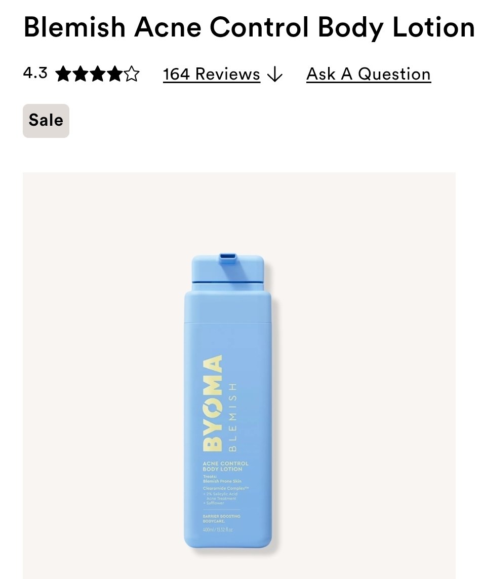 Body Lotion