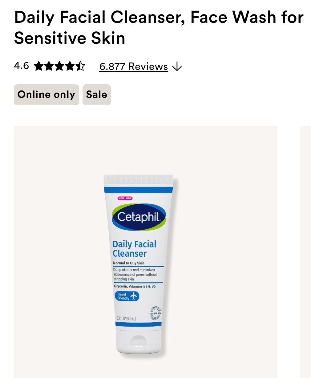 Face Wash 3.4oz
