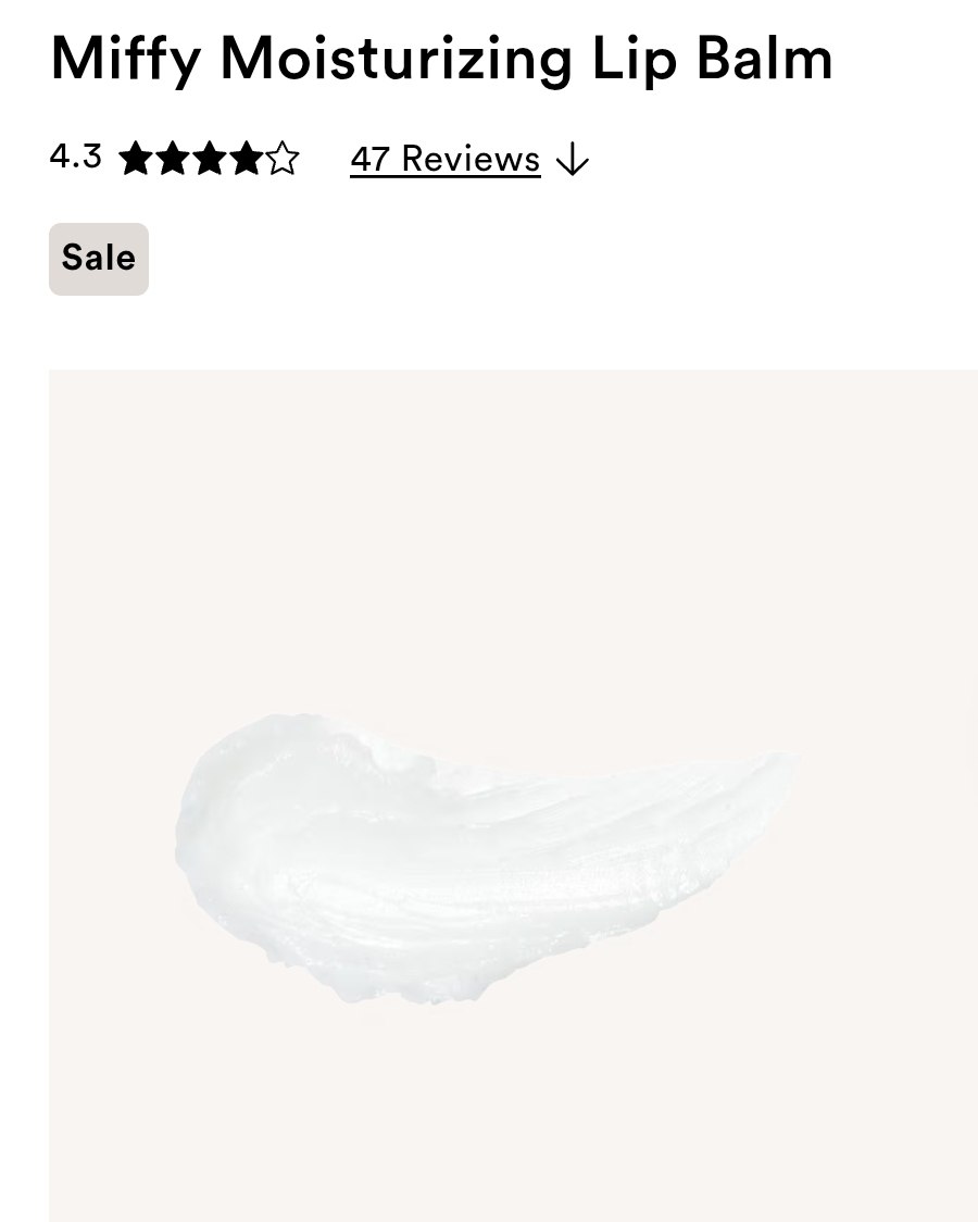 Miffy Moisturizing Lip Balm