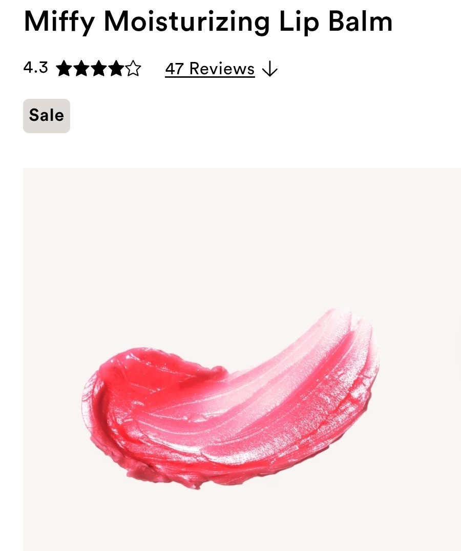 Miffy Moisturizing Lip Balm