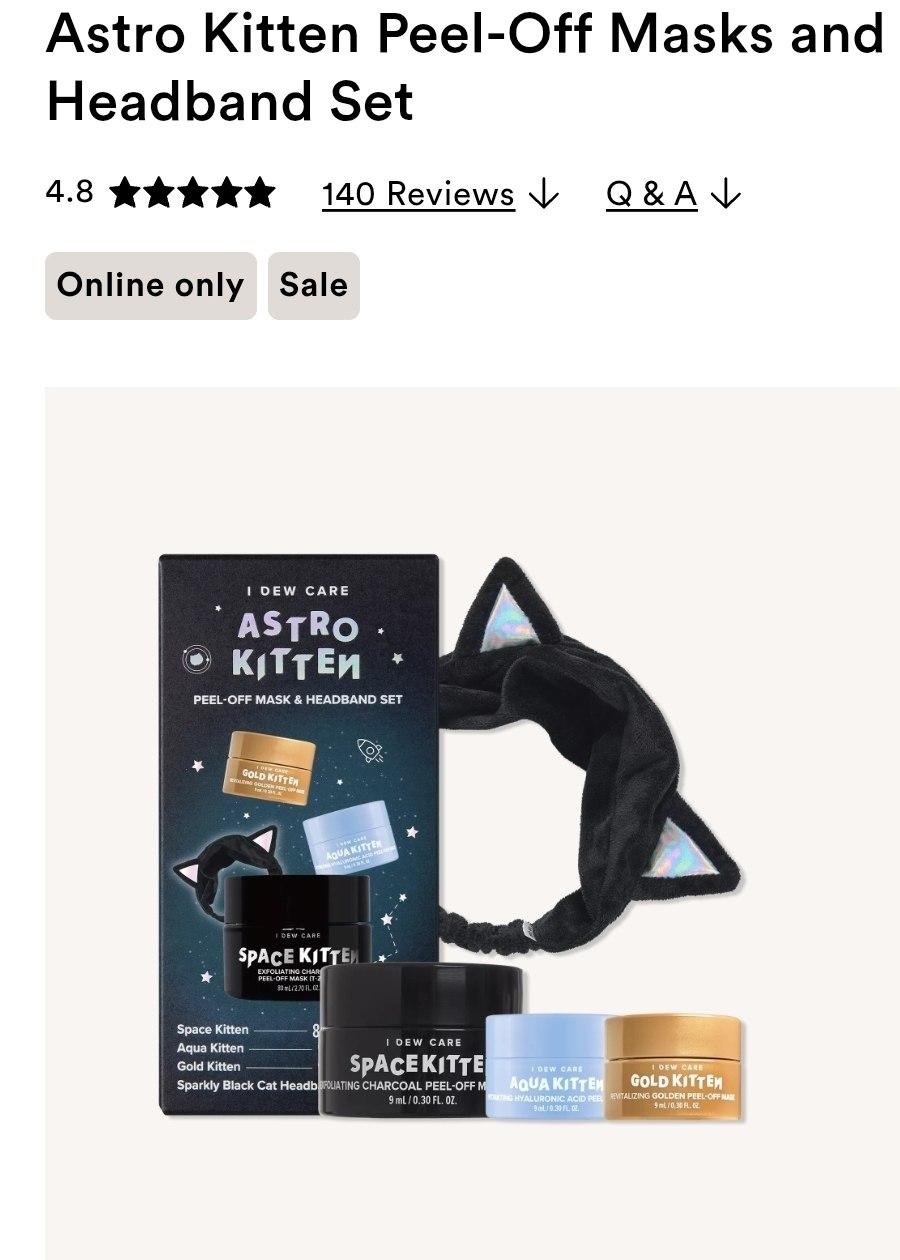 Mask & Headband Set
