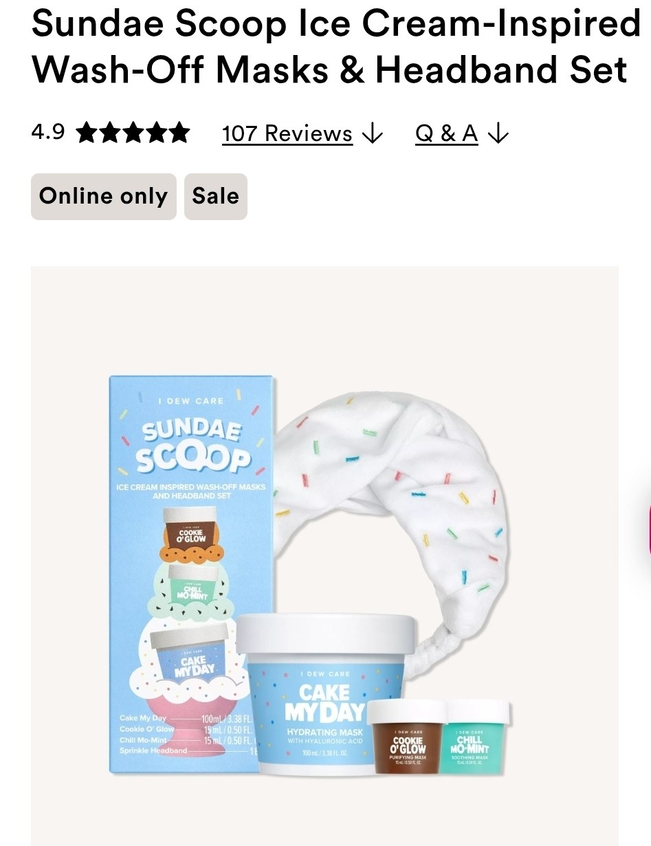 Mask & Headband Set