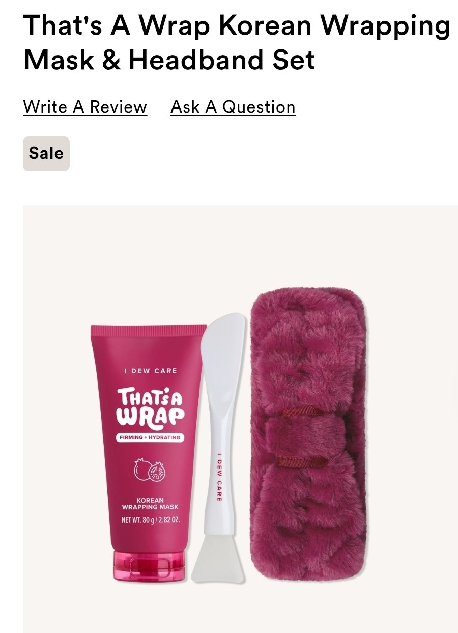 Mask & Headband Set