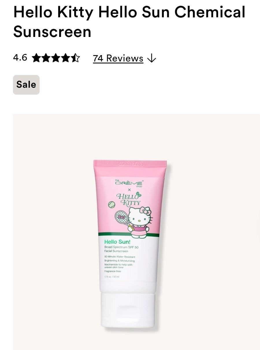 Sunscreen