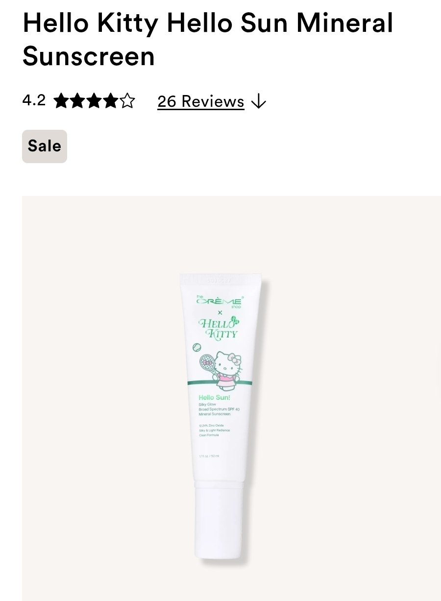 Sunscreen