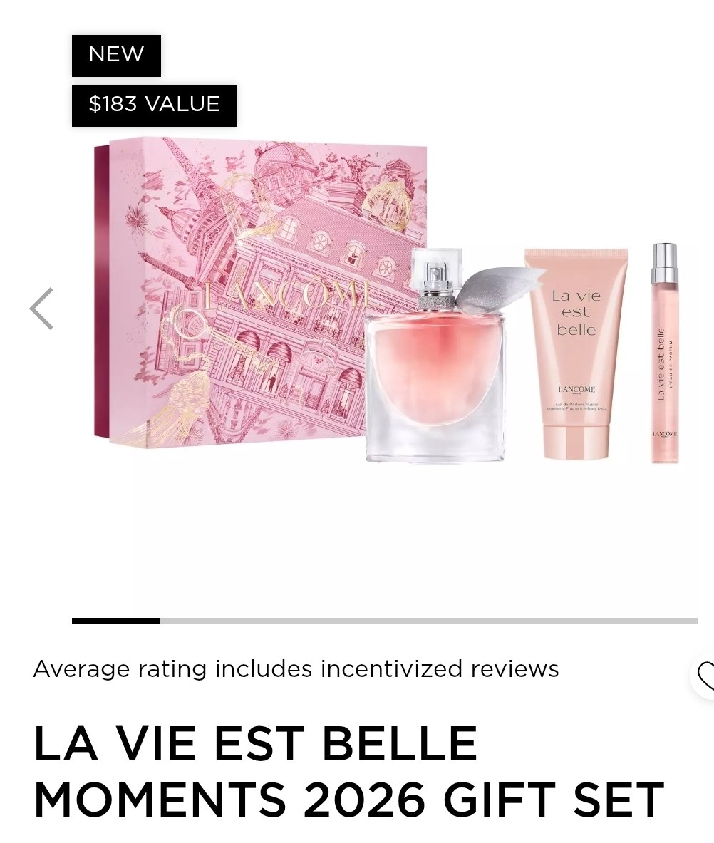 La Vie Est Belle Set
