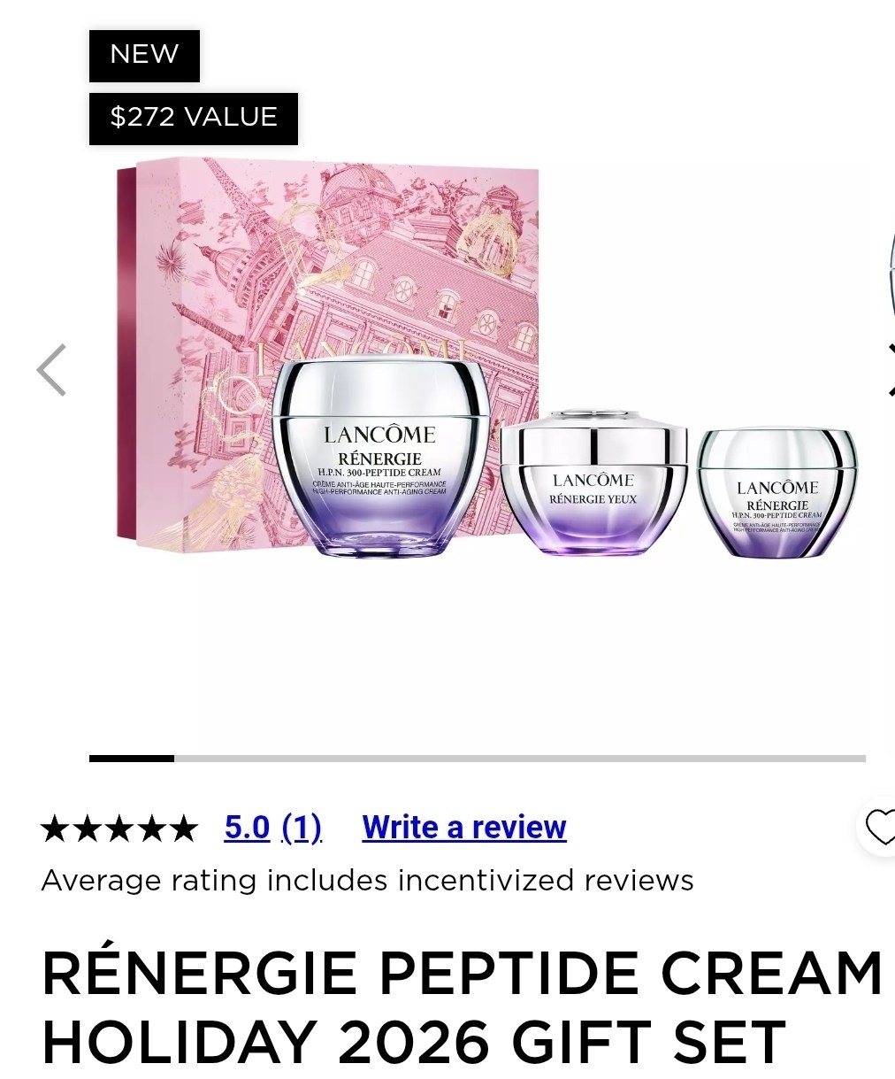 Rénergie Cream Set