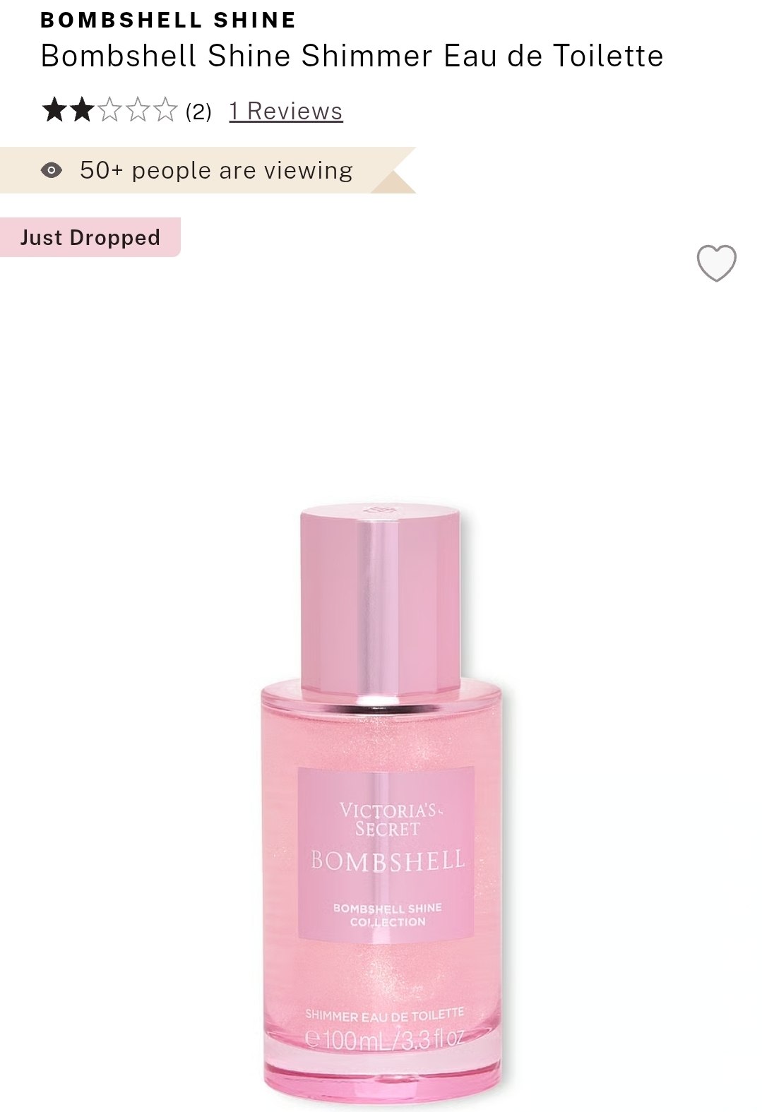 Shimmer Eau de Toilette
