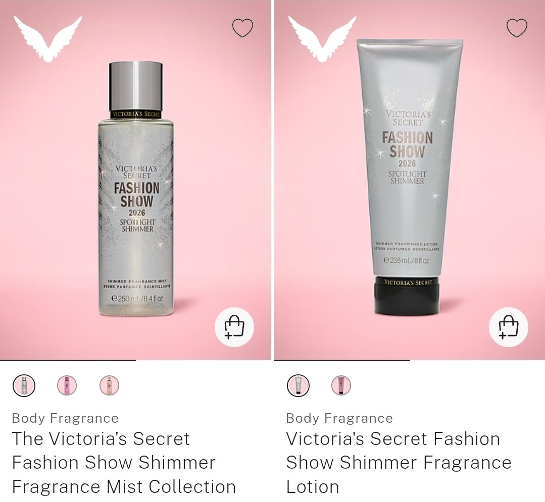 Body Lotion Shimmer + Body Mist Shimmer