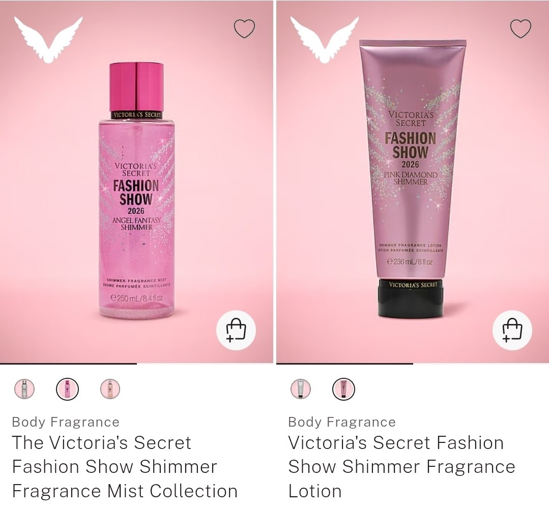 Body Lotion Shimmer + Body Mist Shimmer