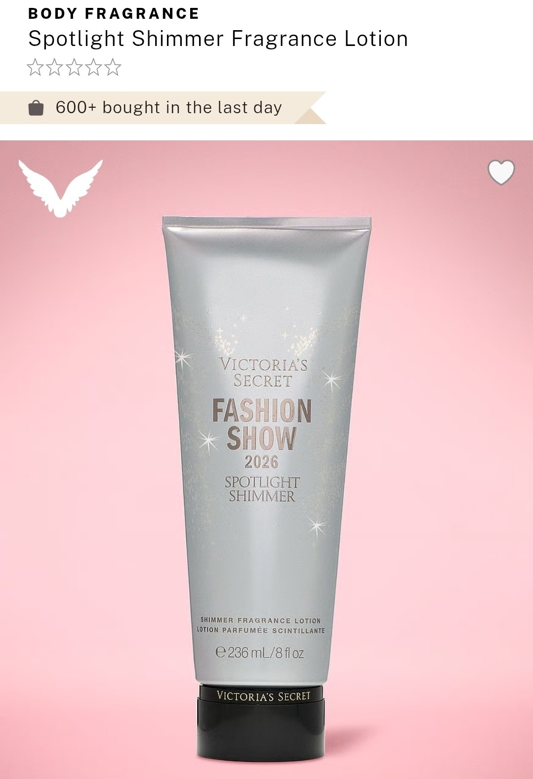 Shimmer Fragrance Lotion