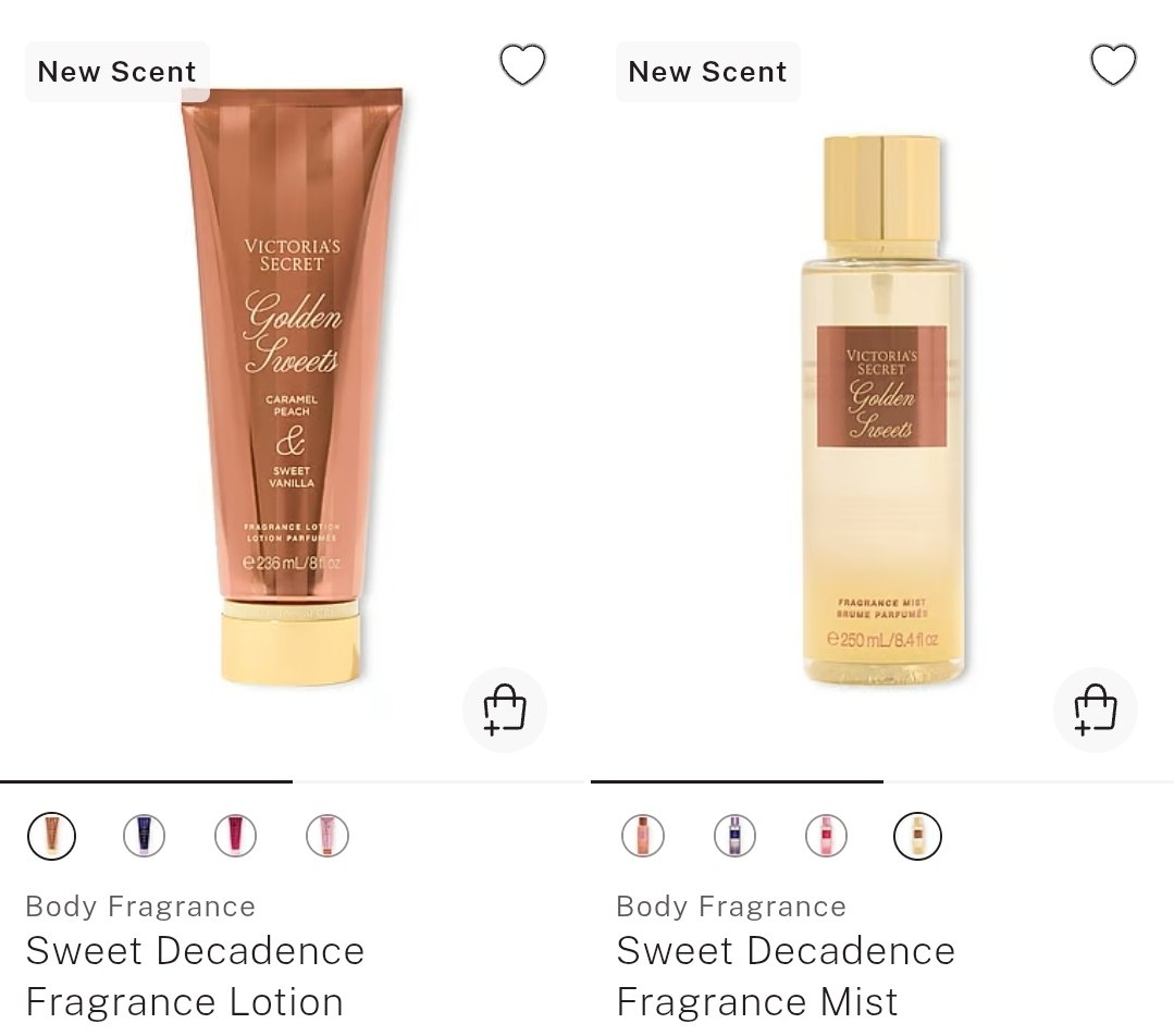 Body Lotion + Body Mist