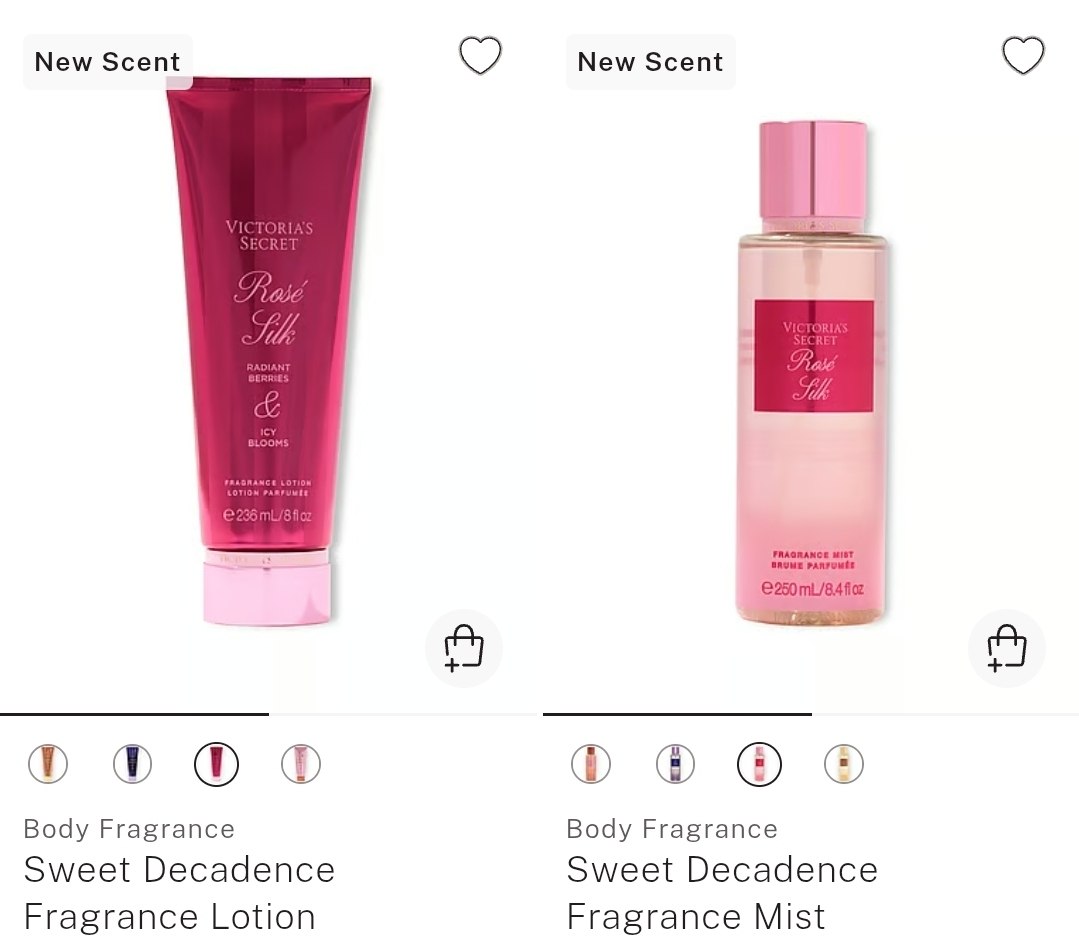 Body Lotion + Body Mist