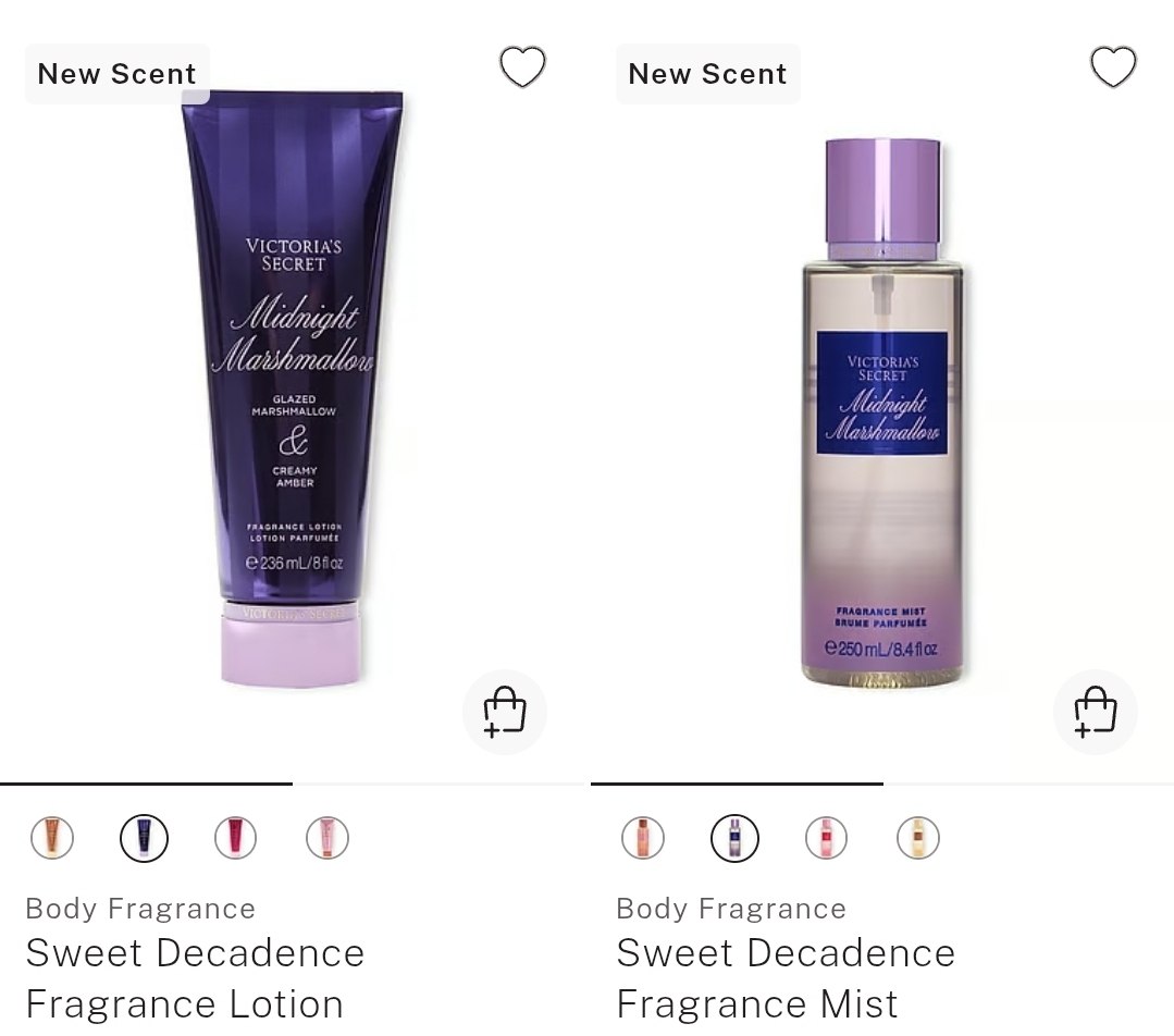Body Lotion + Body Mist