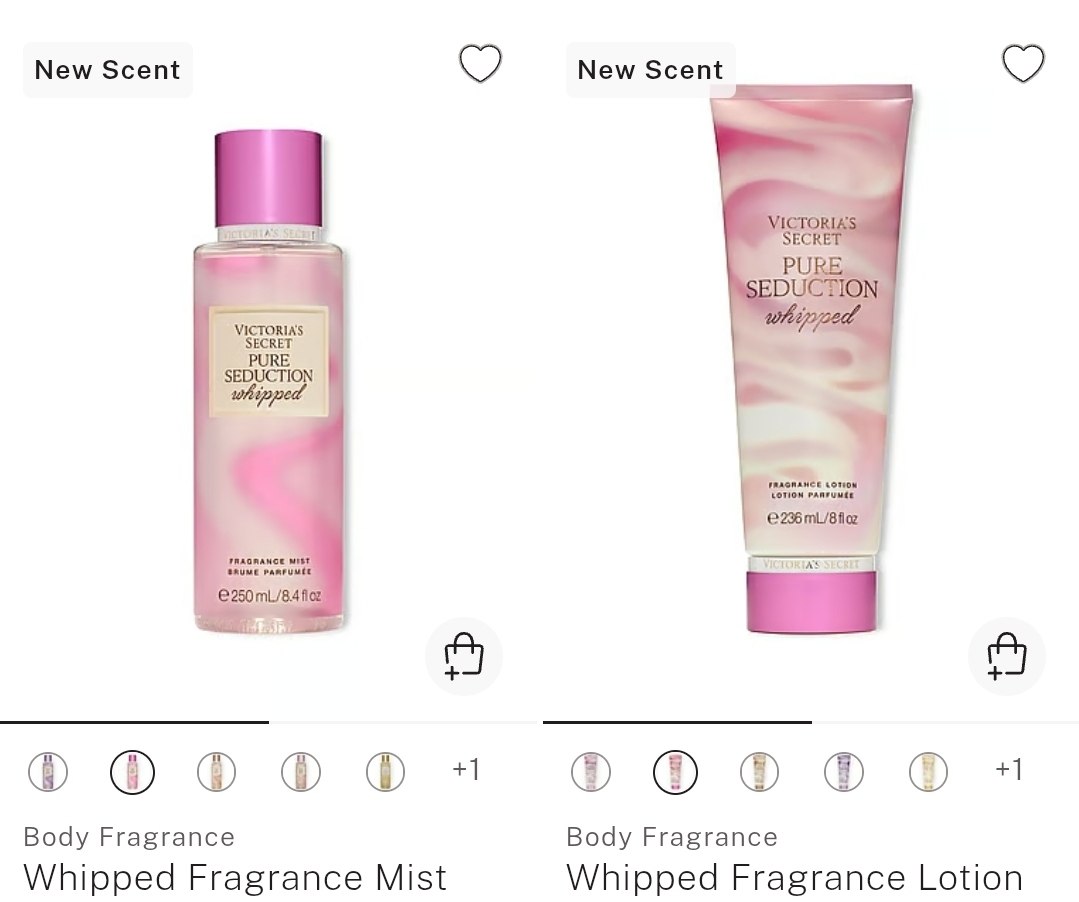 Body Lotion + Body Mist