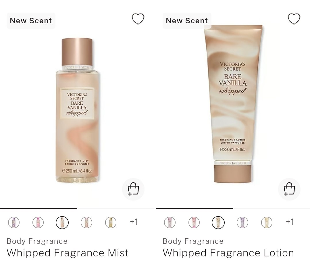Body Lotion + Body Mist