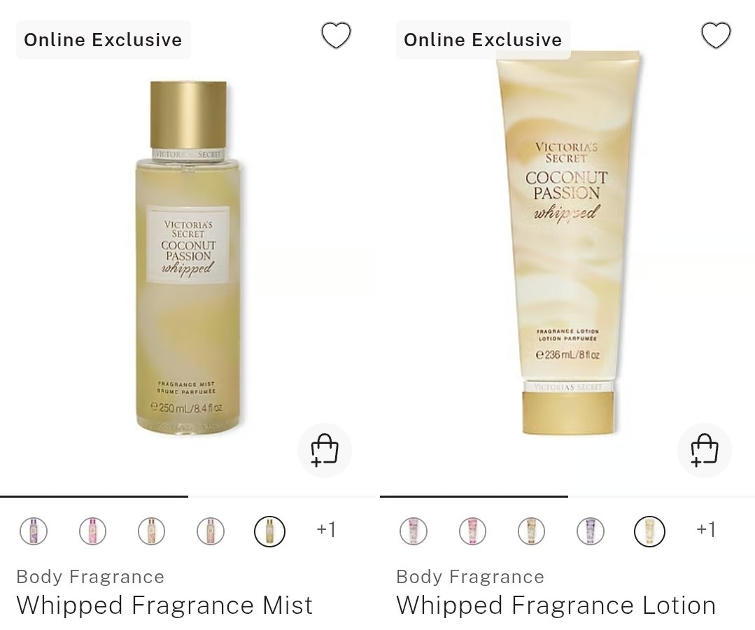 Body Lotion + Body Mist