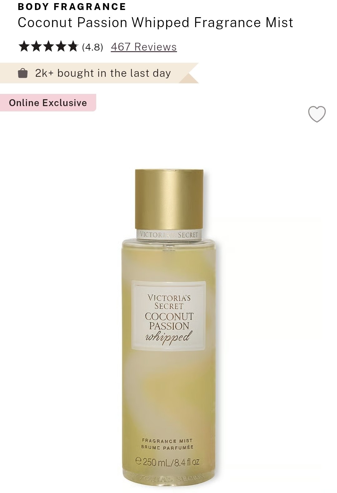 Fragrance Mist