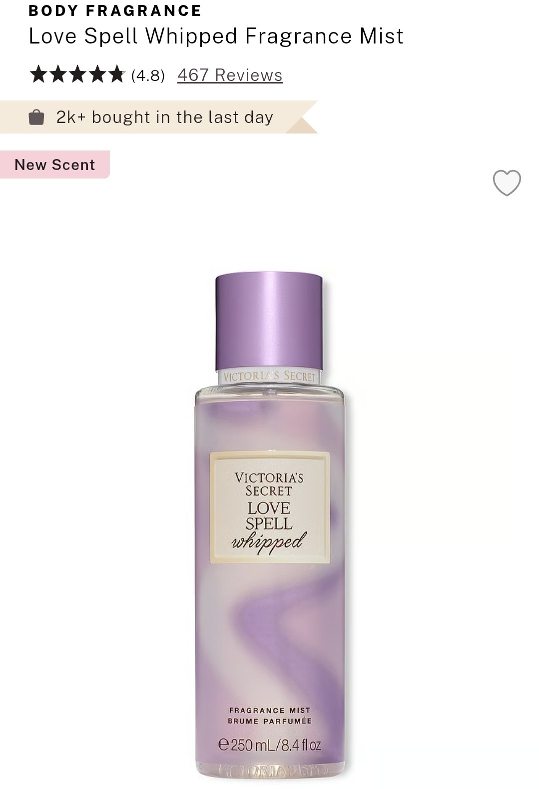 Fragrance Mist