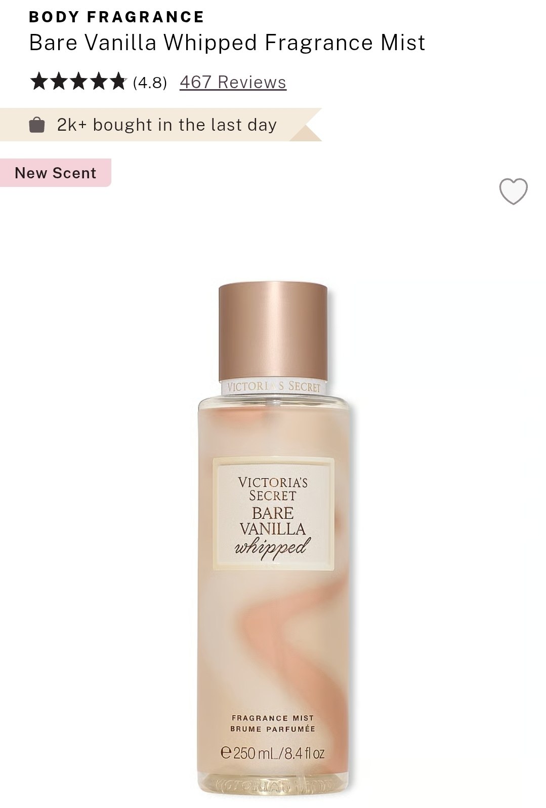 Fragrance Mist