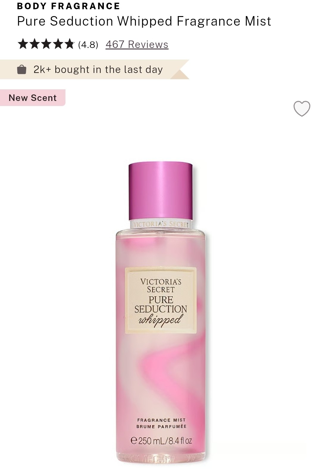 Fragrance Mist