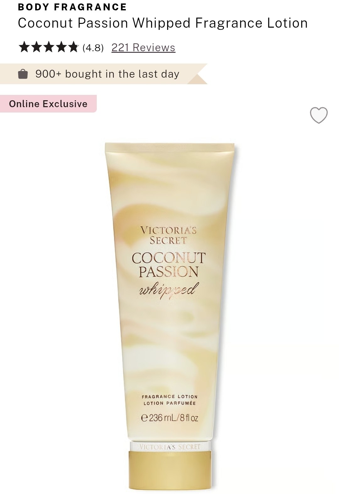 Fragrance Lotion