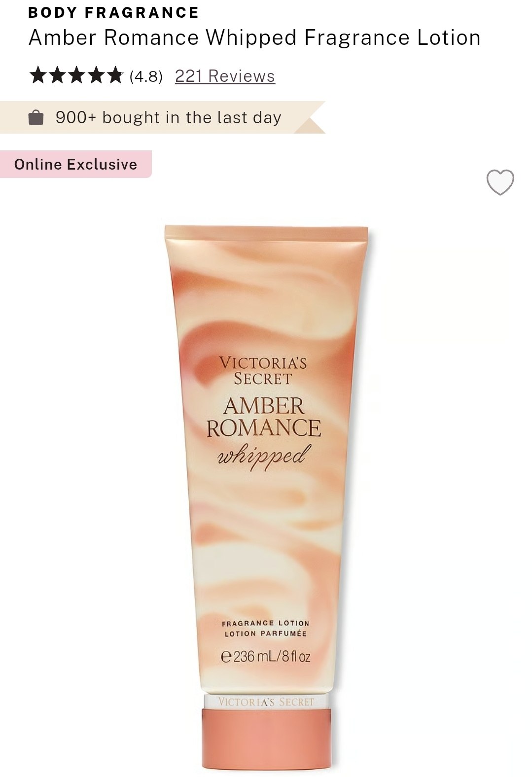 Fragrance Lotion