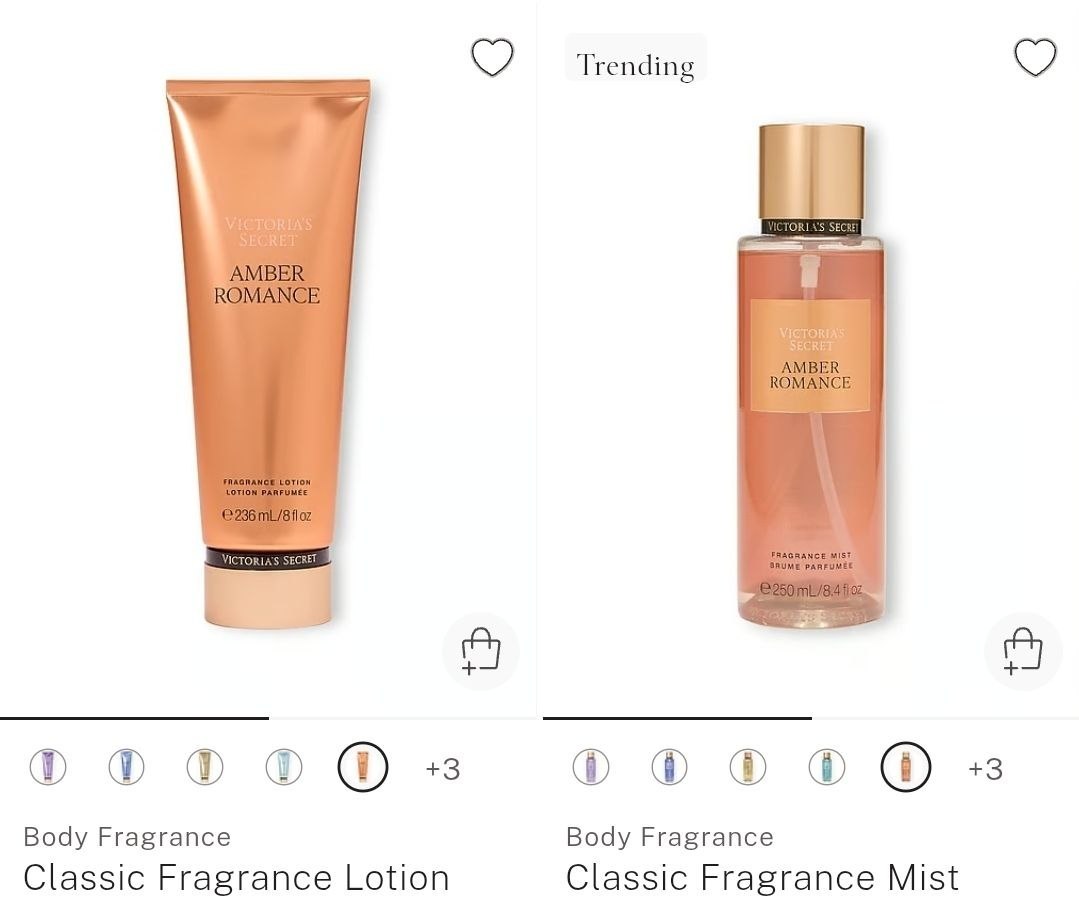 Body Lotion + Body Mist
